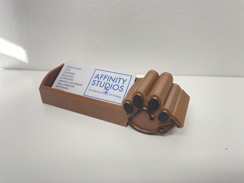 Animal/Dog Doctor Form Business Card Holder