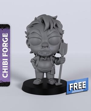 Male Villager - With Free Dragon  - 5e DnD Inspired for RPG and Wargamers