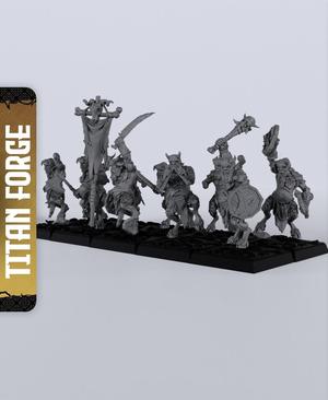 Satyr Warriors - With Free Dragon  - 5e DnD Inspired for RPG and Wargamers