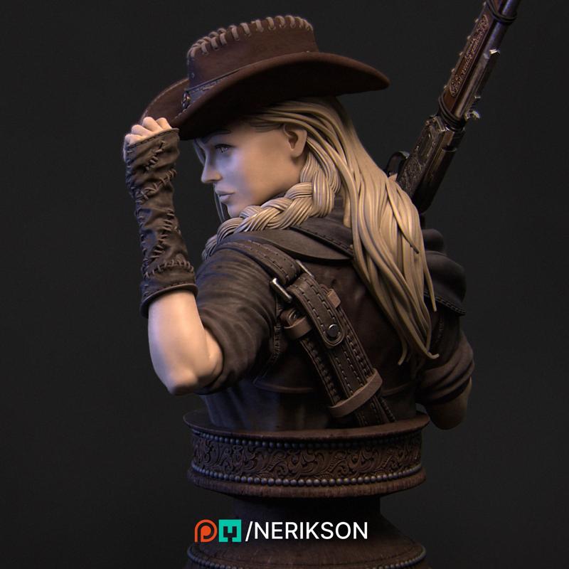 Jane The Gunslinger Bust [presupported]