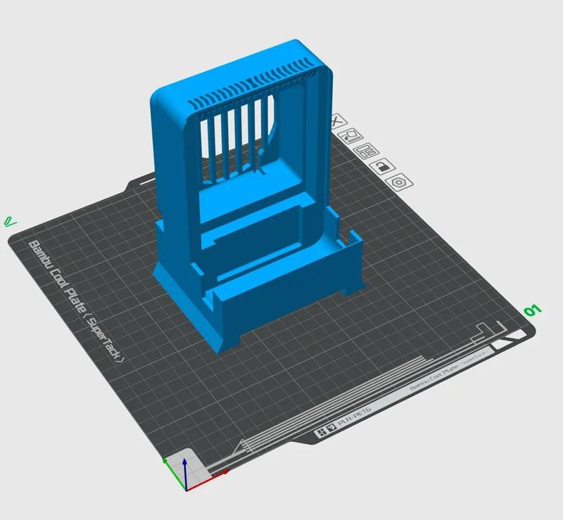 GMKtec G9 NAS Vertical enclosure for USB Fan and Heatsink   