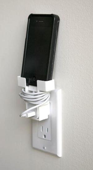 iPhone Wall Plug Holder