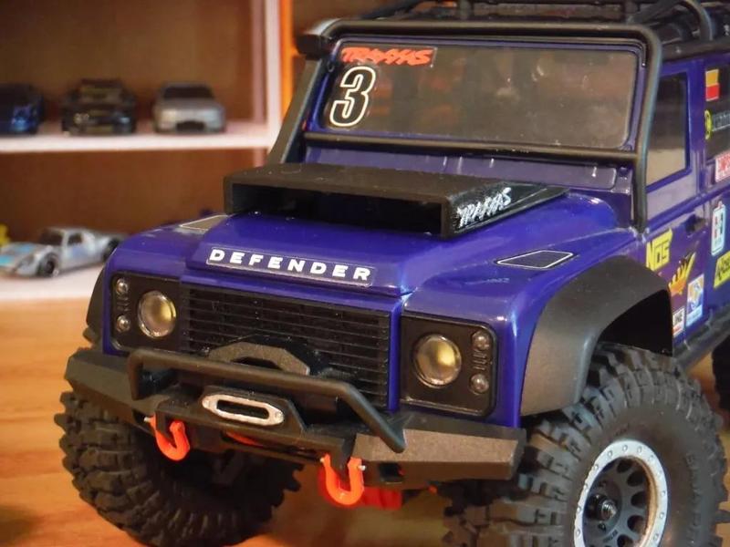 TRX4m Defender hood scoop   