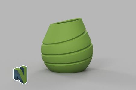 drop vase split vase