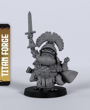 Frog Centurion - With Free Dragon  - 5e DnD Inspired for RPG and Wargamers