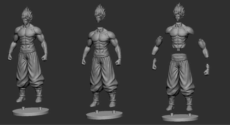 GOKU super saiyan - Dragonball Super