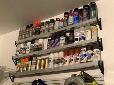 Spray Paint Rack