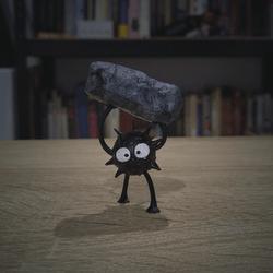 Susuwatari from "Spirited Away".