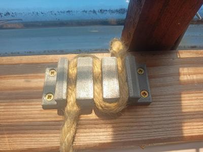 Rope holder with a diameter of 10 mm