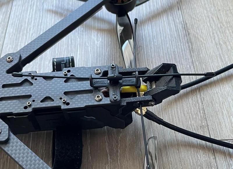 ELRS Antenna Under-Body Mount for iFlight Chimera 7