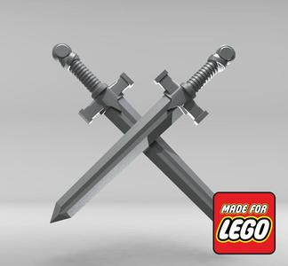 Long Sword for Lego Minifigs