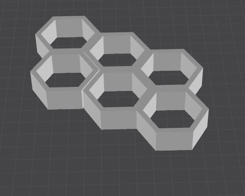 Hexagon Wall Storage Decoration