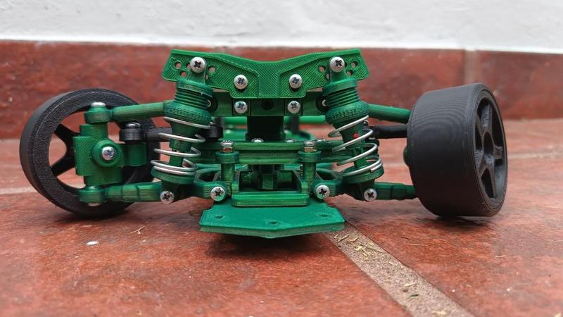  FULLY PRINTABLE NO METAL PARTS ЦехRC DM1/DM2 front module