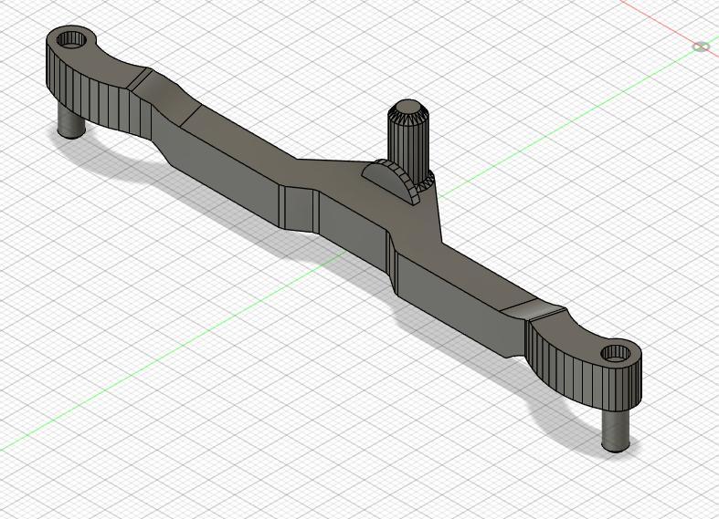 Bruder Claas Xerion Lenkung - Lenkstange - Steering Axle