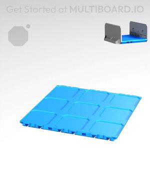 3x3-Deep - Internal Grid - Multibin Drawer Base