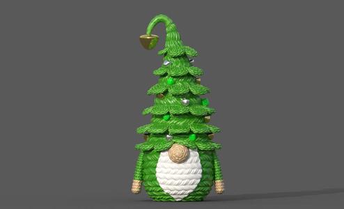 Christmas Tree Gnome