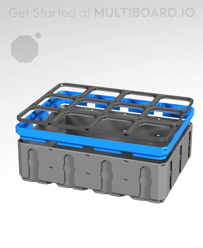 4x3 - Multigrid Panel Lid Rim