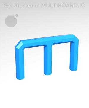 3x1.5H - Stacking Plate Handle