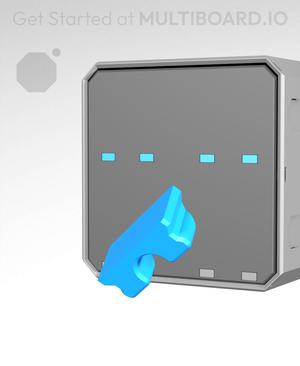 Faceplate Cover Clip