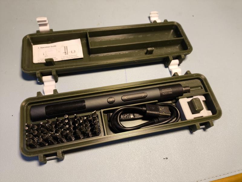 Precise Electric Screwdriver 50 in 1 Storage Box