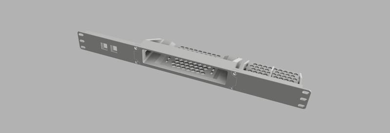 19" (Inch) Rackmount for Mini HP ProDesk, EliteDesk, G1, G2, G3, G4, G5, G6