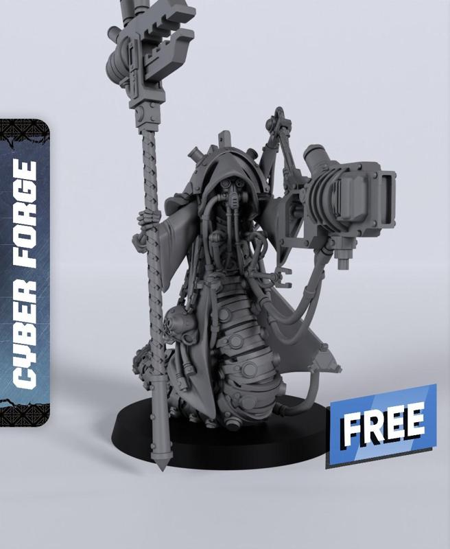 High Priest Opressor - With Free Cyberpunk  - Sci-Fi Gift Ideas for RPG and Wargamers