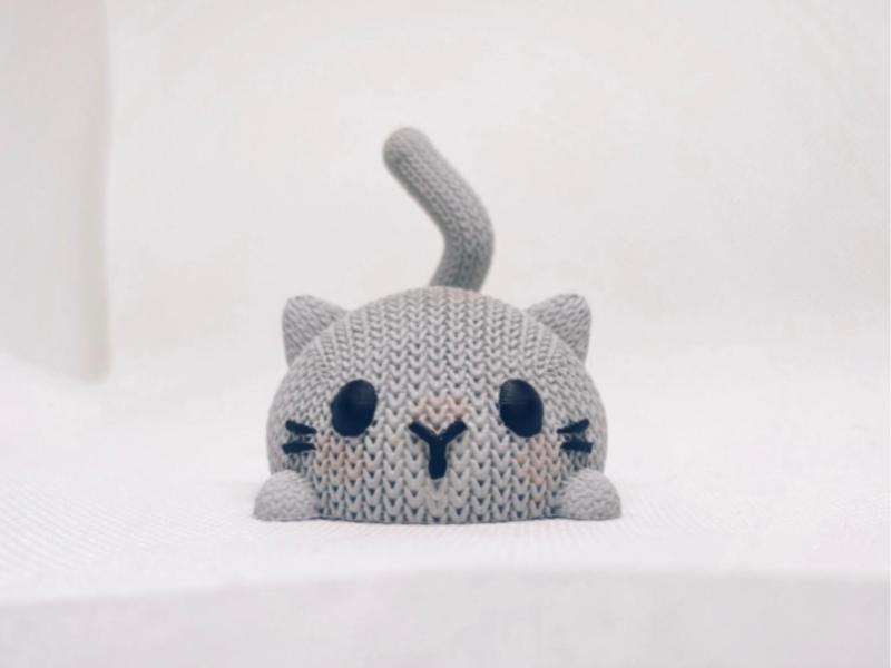 Knitted Cat