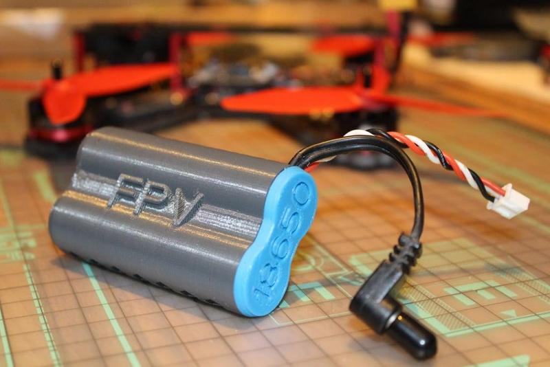 Fatshark 18650 FPV battery case