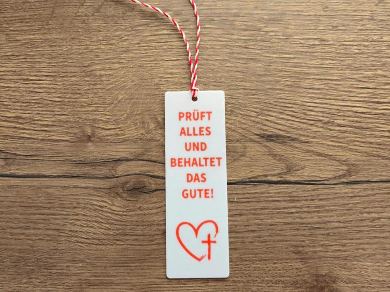 Bible Bookmark Examines All