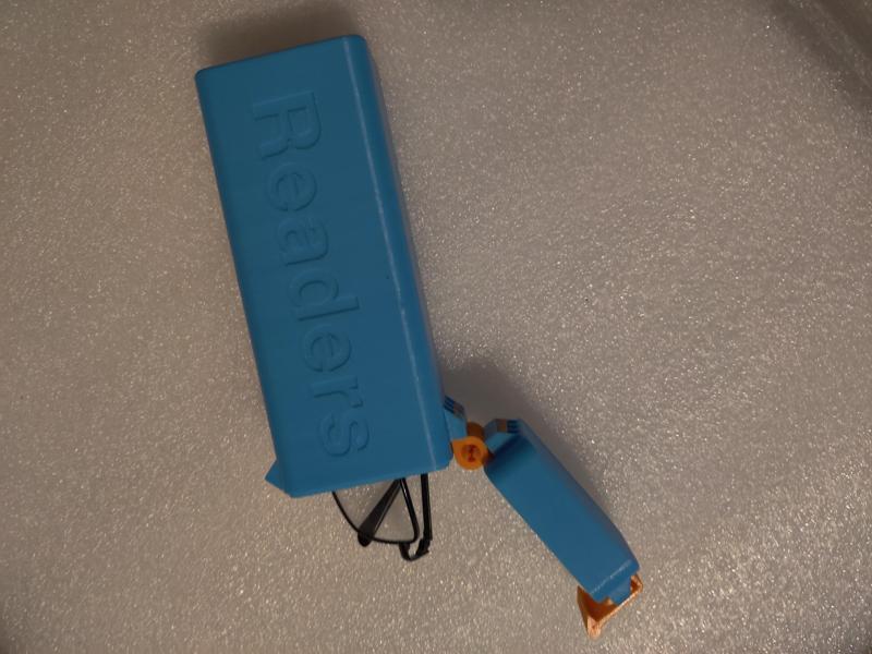 Glasses Box, 3 Split Hinge, Spring Latch, 50mm X, 35mm Y, 140mm Z