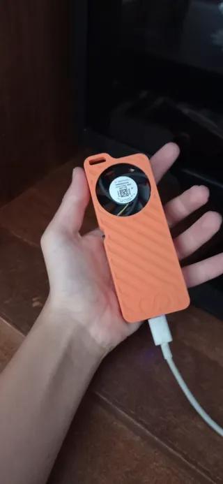 Tiny portable pocket fan -40mm fan Remix