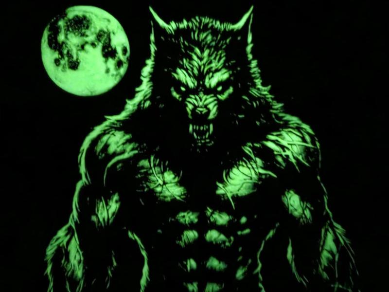 HUEFORGE WEREWOLF GLOW IN THE DARK