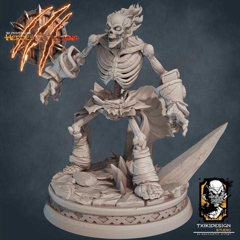 Fire Skeleton warrior