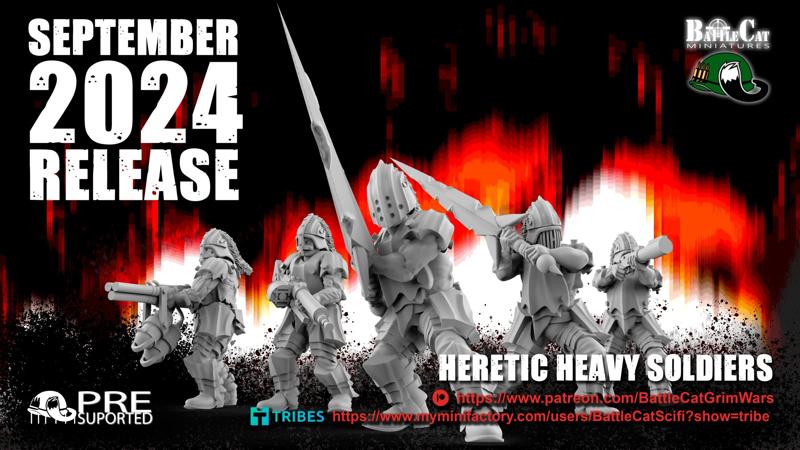 Heretic heavy soldiers