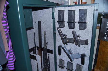 Gun Cabinet Space Savers