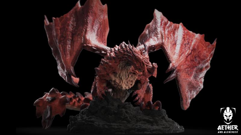 Adult Magma Dragon