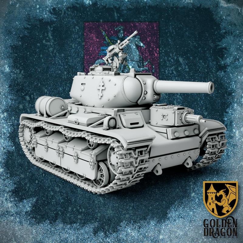 Russian Empire - T-30  Ul. Dmitry  Battle Tank