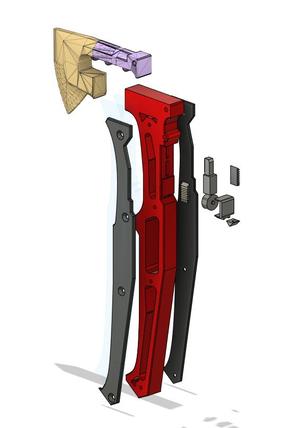 Cyberpunk 2077 Axe / Tomahawk