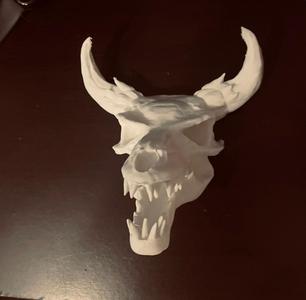 Dragon skull