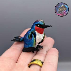 Baby Flexi Humming Bird Keychain