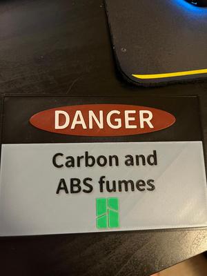 Carbon and ABS Danger