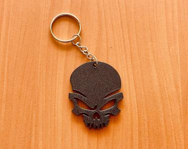 Skull keychain