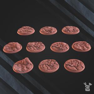 Stone Warfield Bases Set x10