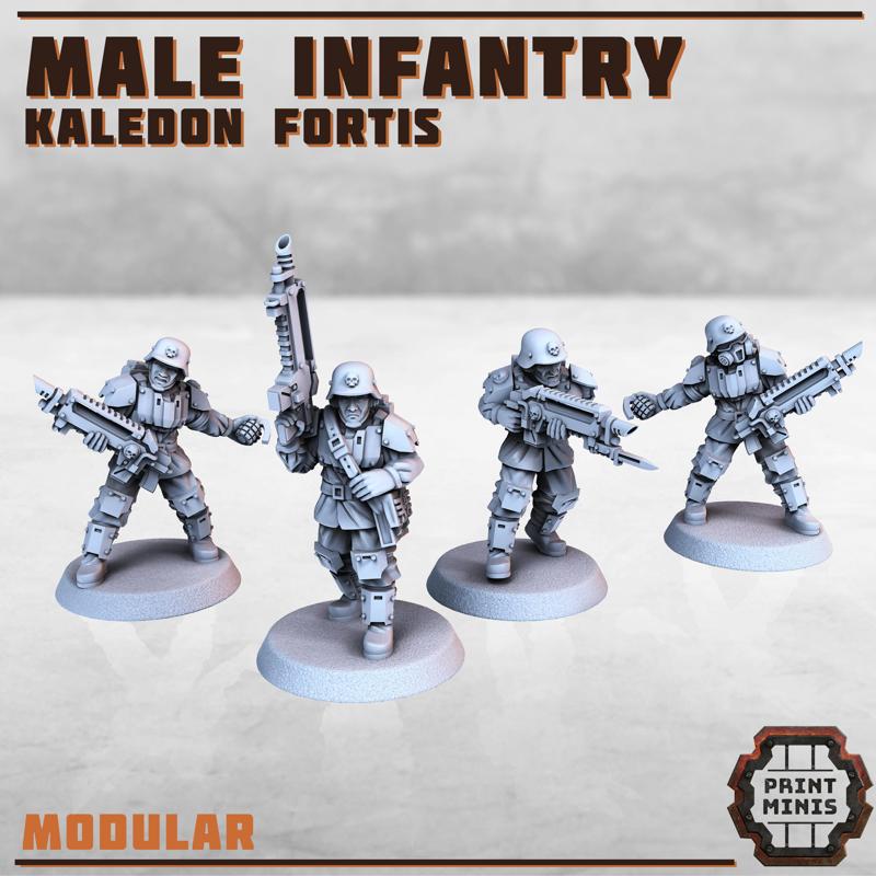 Male Infantry - Kaledon Fortis