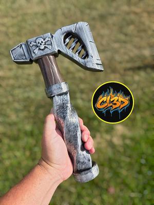Heavy Metal Axe Cosplay - Prop
