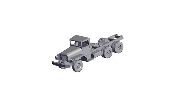 1/87 Scale M40 5 Ton Chassis.stl