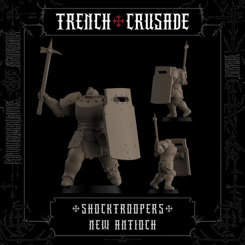 Trench Crusade - Heavy Mechanised Infantry (Hammer) - New Antioch