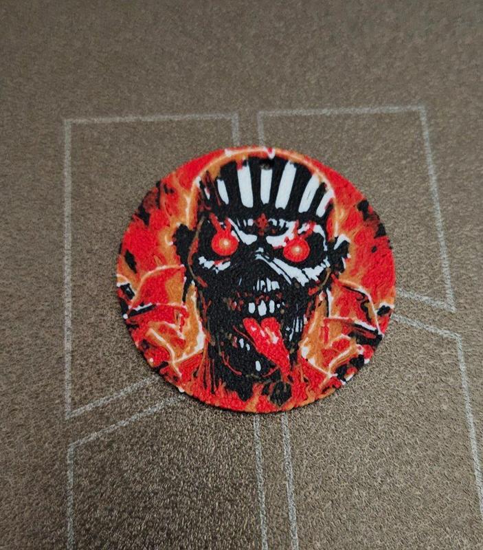 Keychain iron maiden