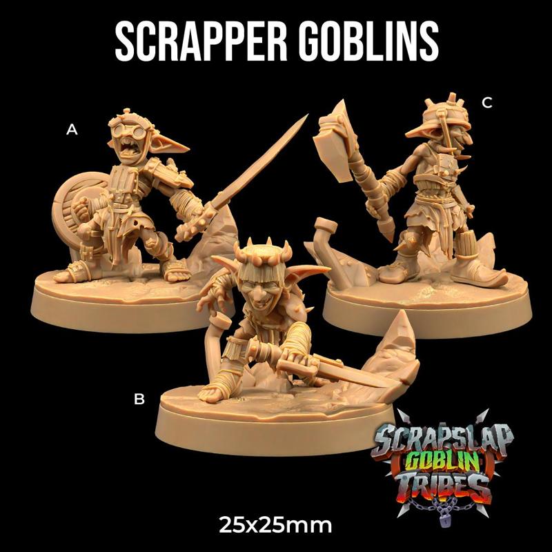 Scrapper Goblins  | PRESUPPORTED | Scrap Slap Goblin Tribes