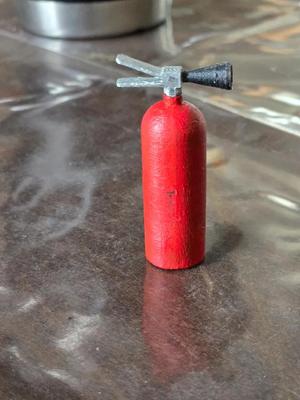 1/10 Scale Fire Extinguisher for RC   